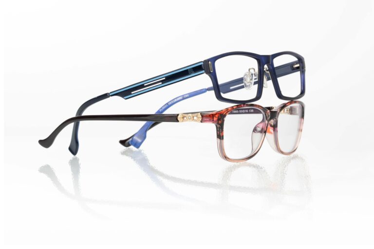 Stylish modern and retro eyewear featuring diverse designs and colors.
